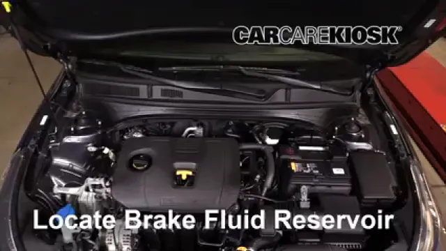 2019 Kia Forte LX 2.0L 4 Cyl. Liquide de frein Ajouter du liquide